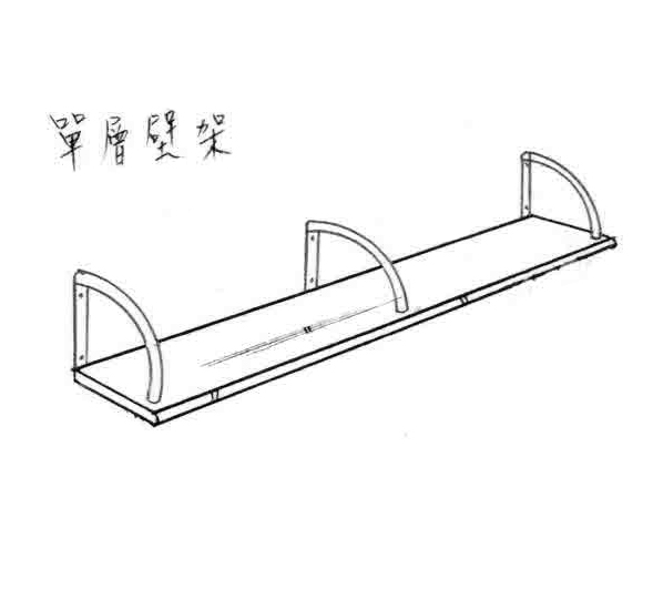 單層壁架