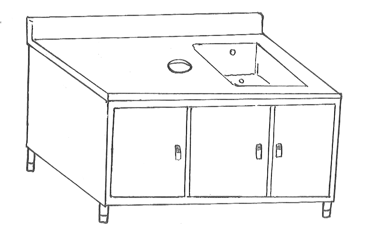 水槽工作台櫃/門